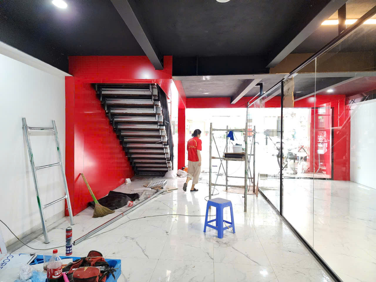 Nơi nhân viên vệ sinh công trình